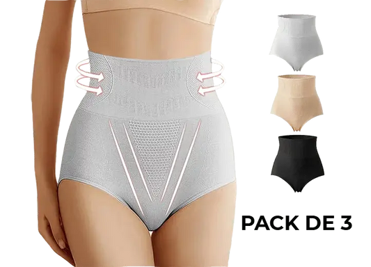 Pacote 3x1 LiftShape™ | Calcinha invisível push-up girdle